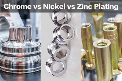 Chromage, nickelage et zinc